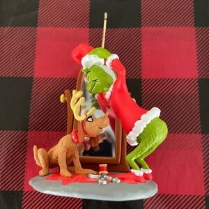 Hallmark Grinch and Dog Ornament